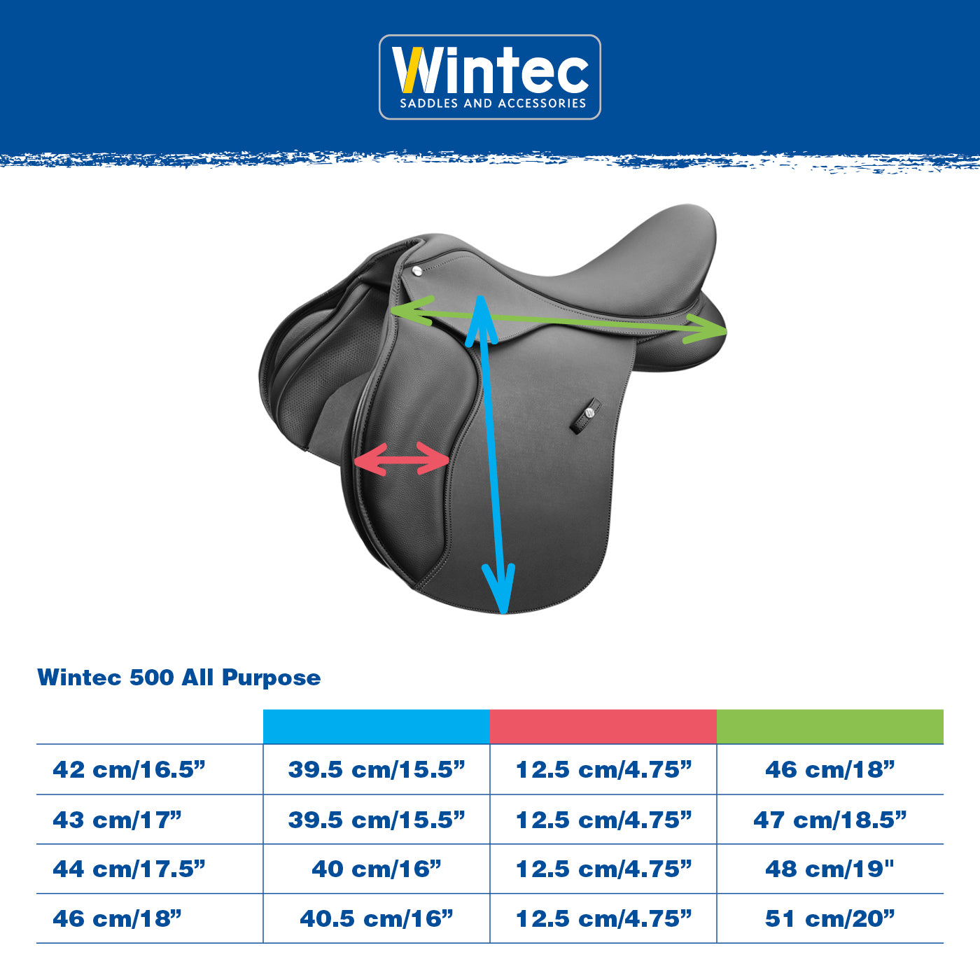 Wintec 500 All Purpose Saddle – Wintec Saddles