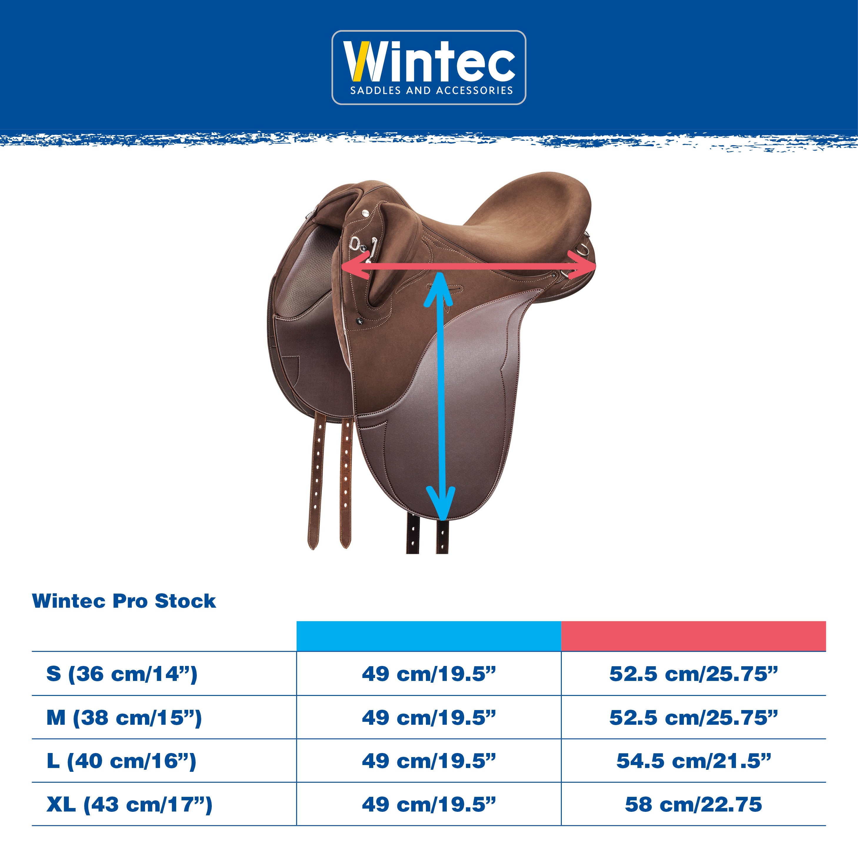 Wintec Pro Stock Saddle Traditional Australian Poley Design