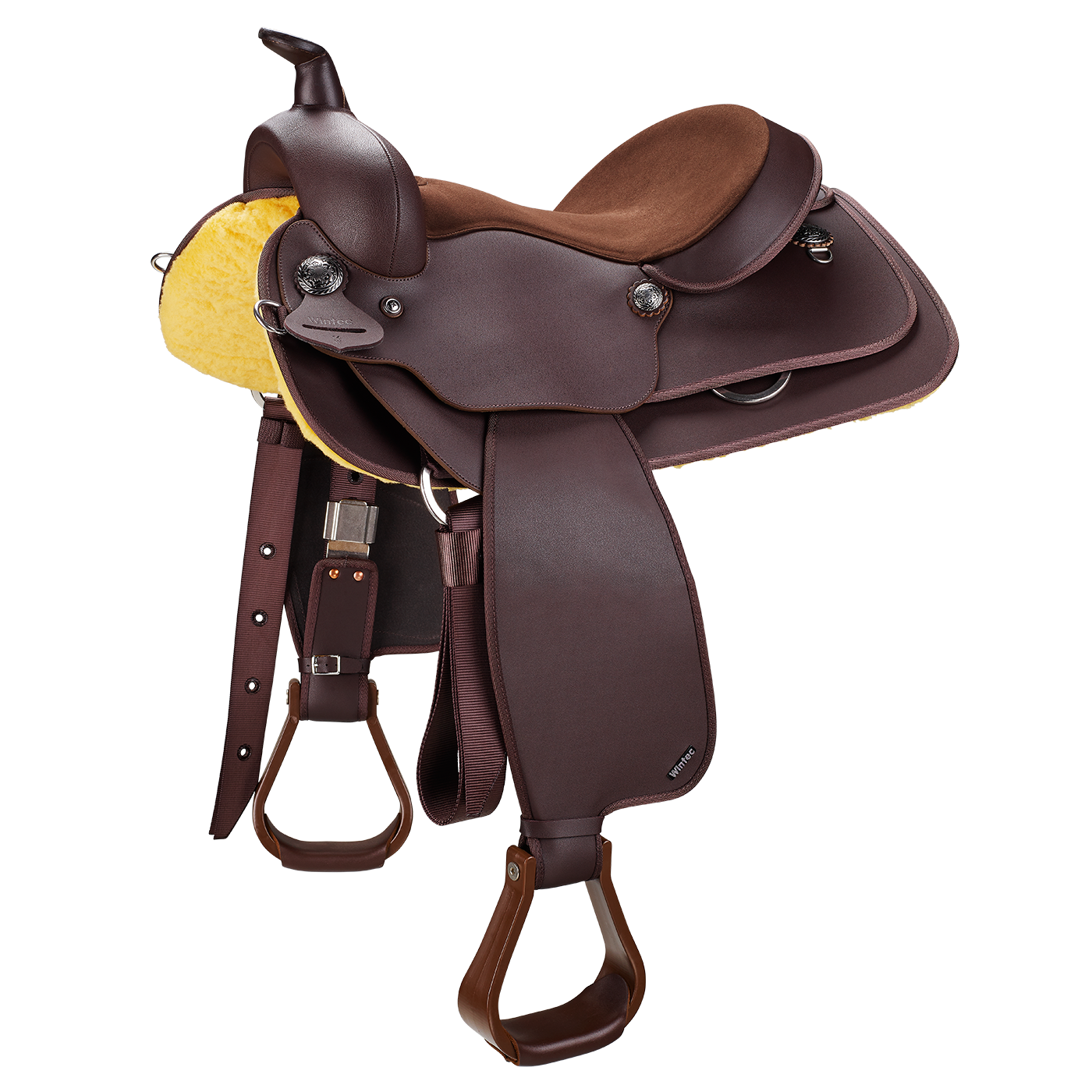 Wintec Western Youth Frontier in Brown