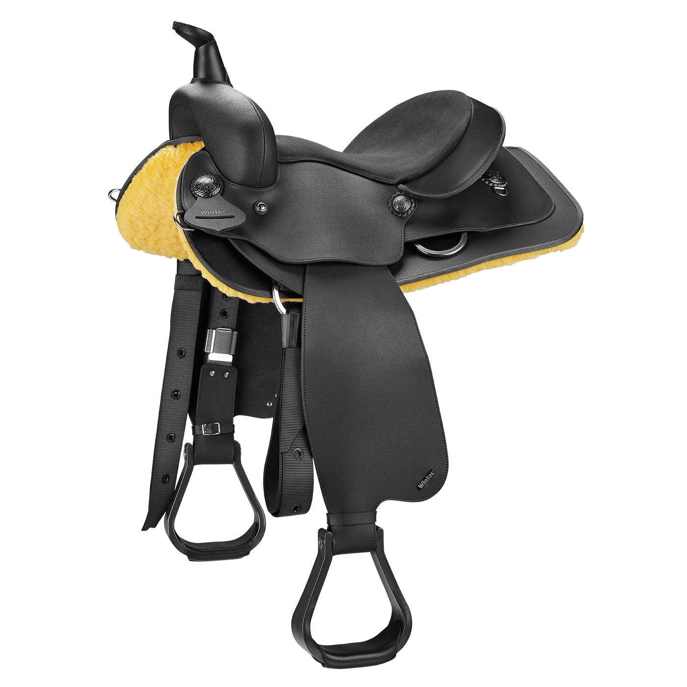 Wintec Western Youth Frontier in Black