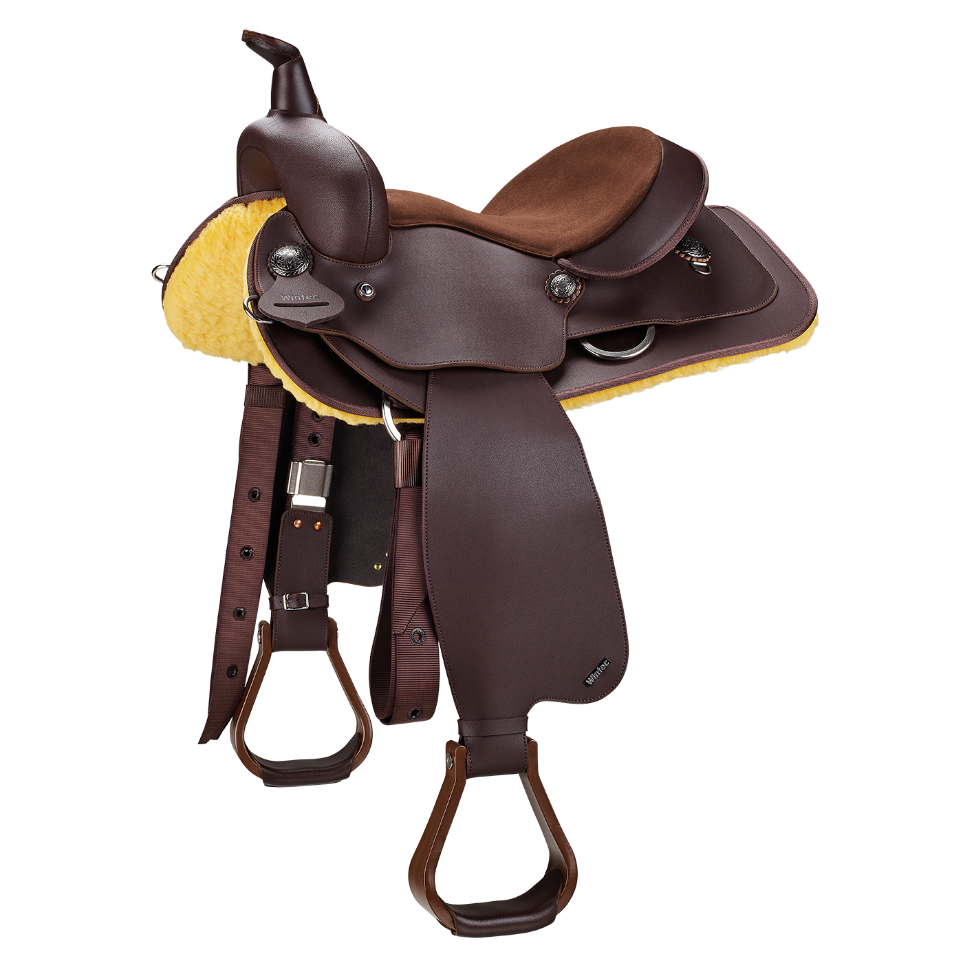 Wintec Western Youth Frontier in Brown