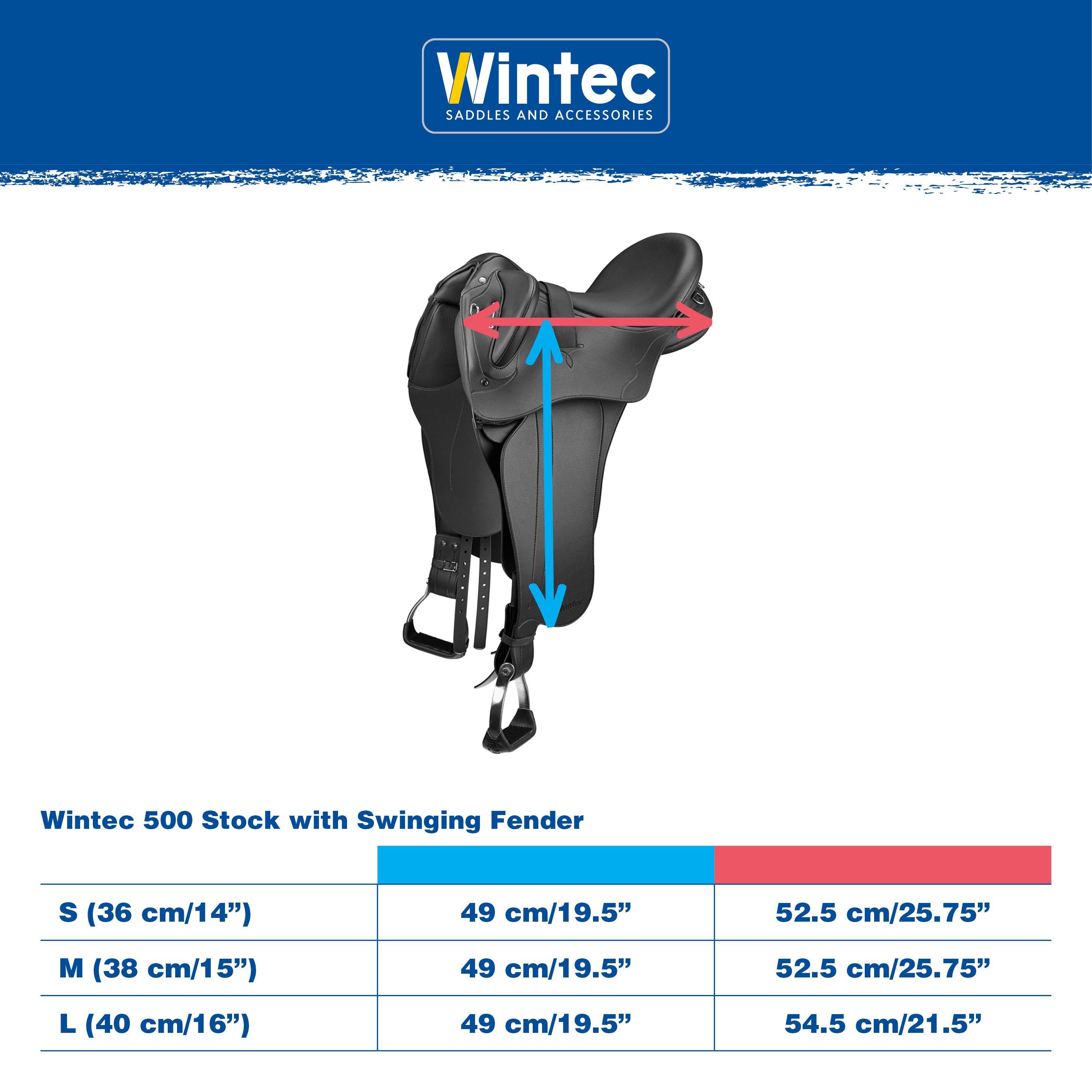 Wintec 500 Stock with Swinging Fender in Brown with Standard Fender