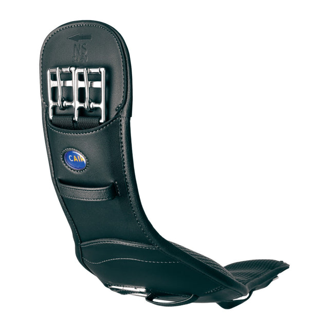 Wintec Anatomic Girth in black, shaped to sit behind the elbow