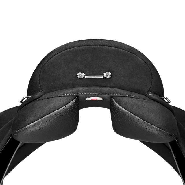 Wintec Pro Wide Endurance in Black cantle detail