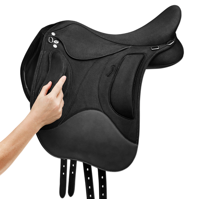 Wintec Pro Wide Endurance in Black FlexiContourbloc