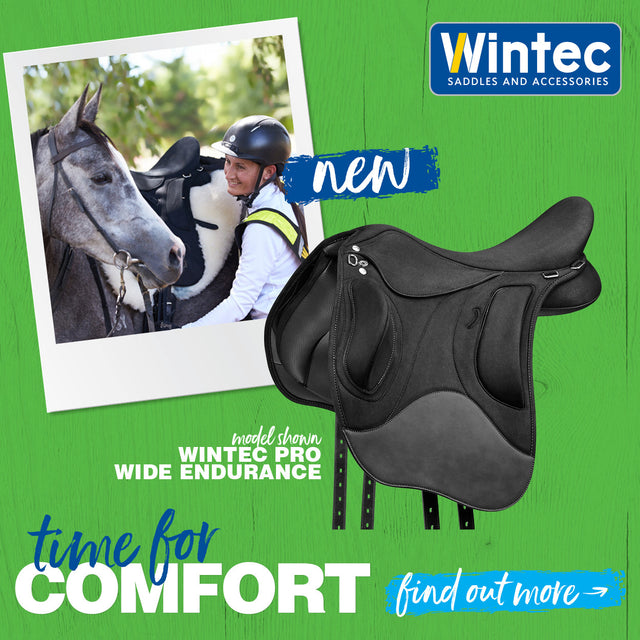 Wintec Pro Wide Endurance in Brown features
