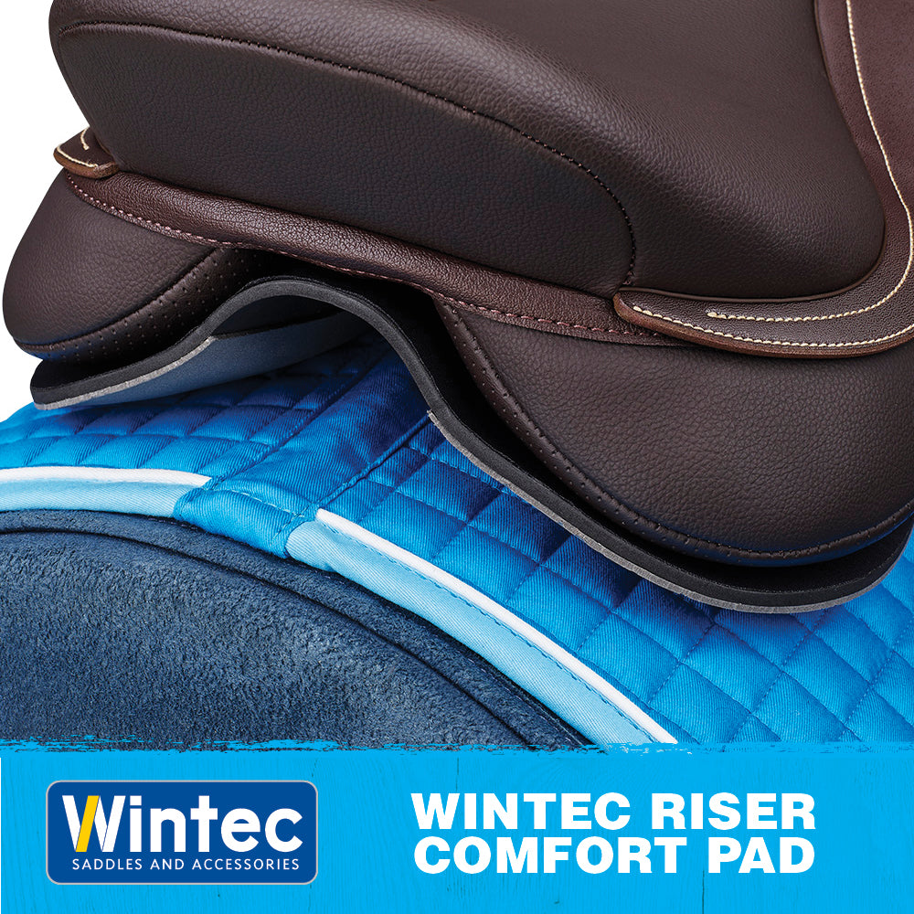 Reflex Riser Pad Blue Wintec Riser Comfort Pad – Wintec Saddles