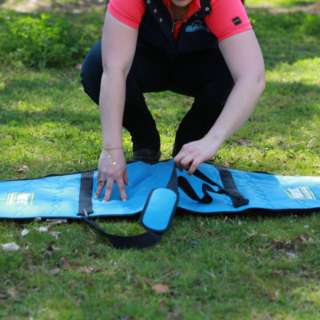 Wintec Saddle Bag opened out flat