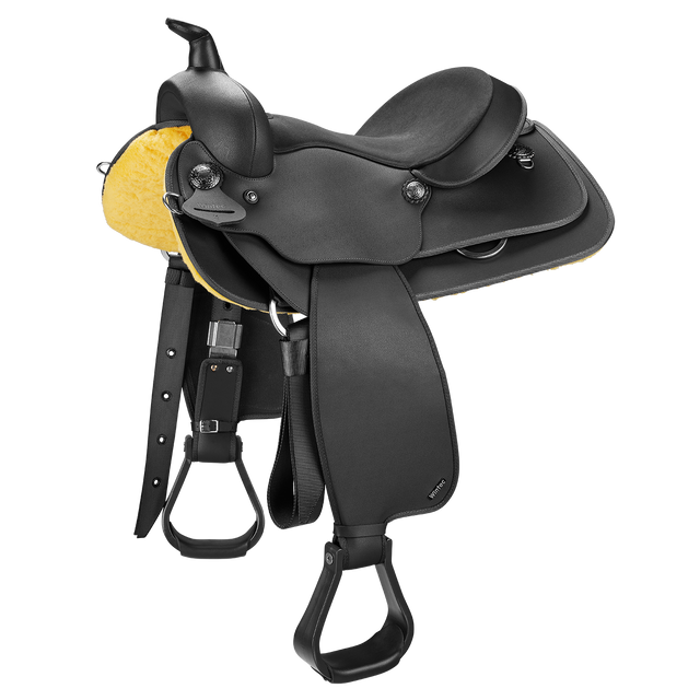 Wintec Western Youth Frontier in Black