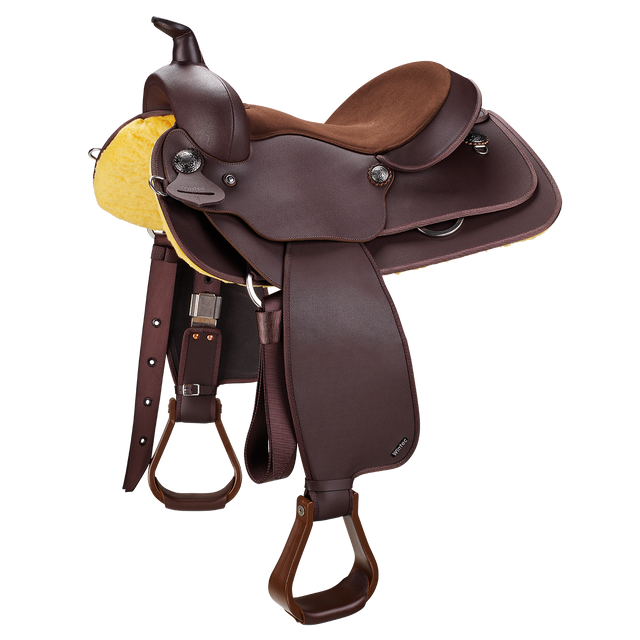 Wintec Western Youth Frontier in Brown
