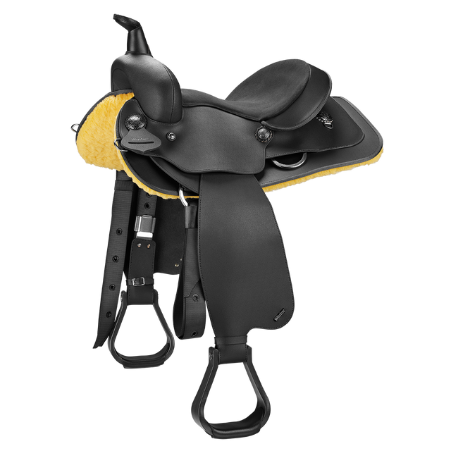 Wintec Western Youth Frontier in Black